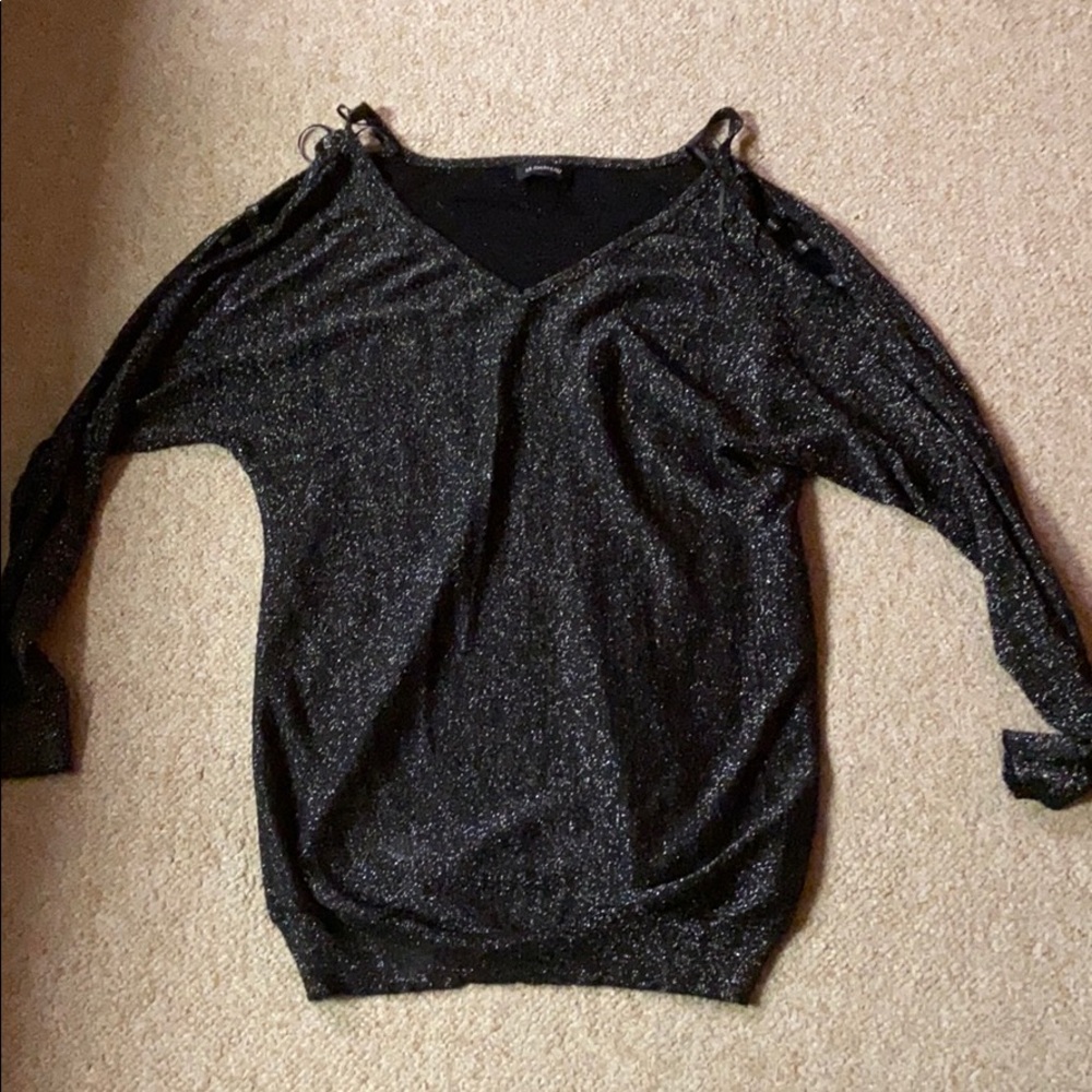 Le Chateau Sparkle Blouse Long Sleeve